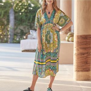 Sundance Bella Verona Boho Midi Dress Small